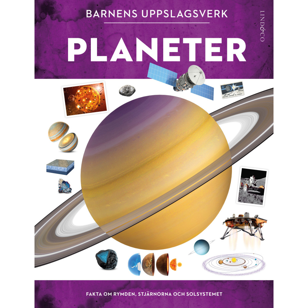 Barnens uppslagsverk. Planeter (bok, kartonnage) Carole Stott