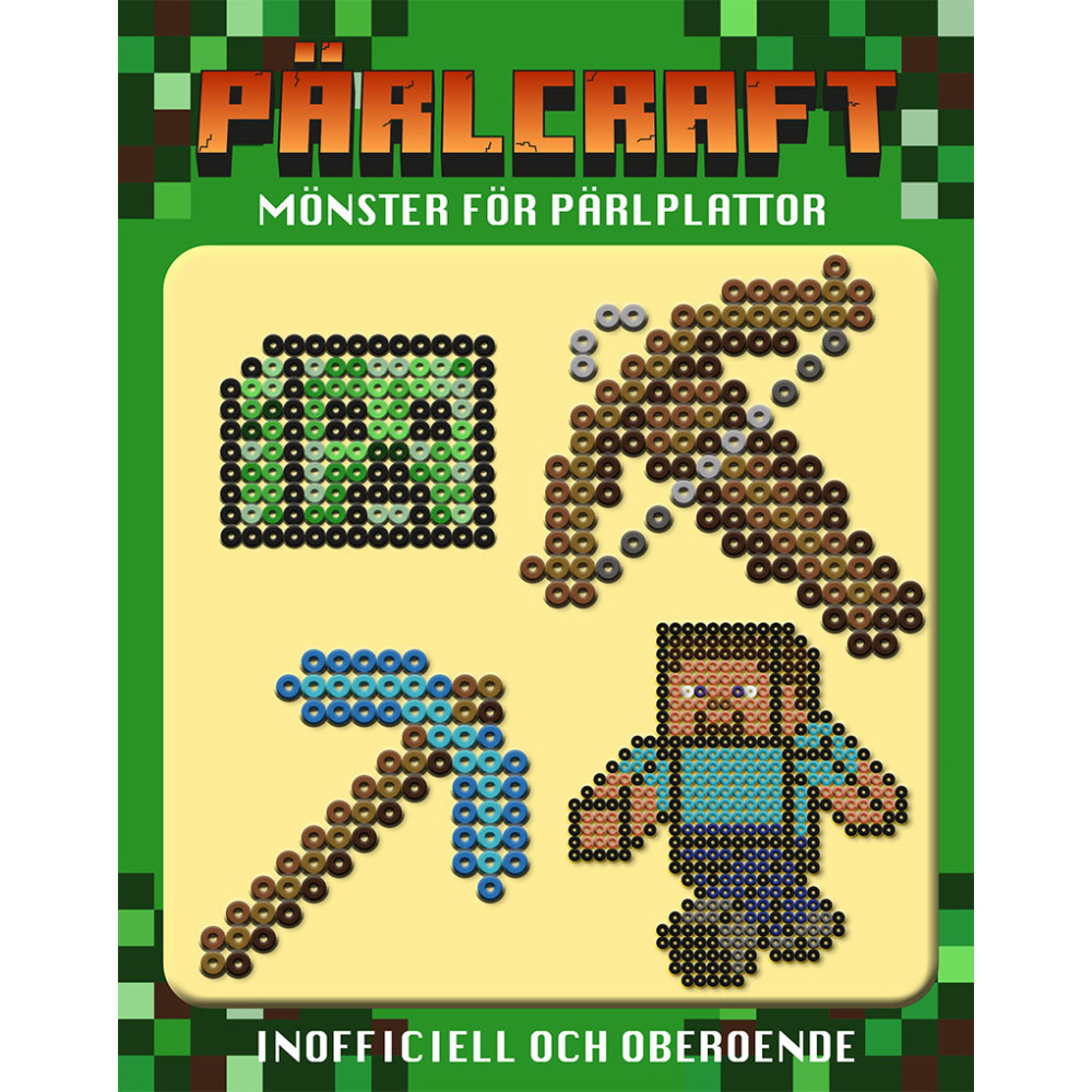 Pärlcraft : mönster för pärlplattor (inbunden) Tukan Förlag