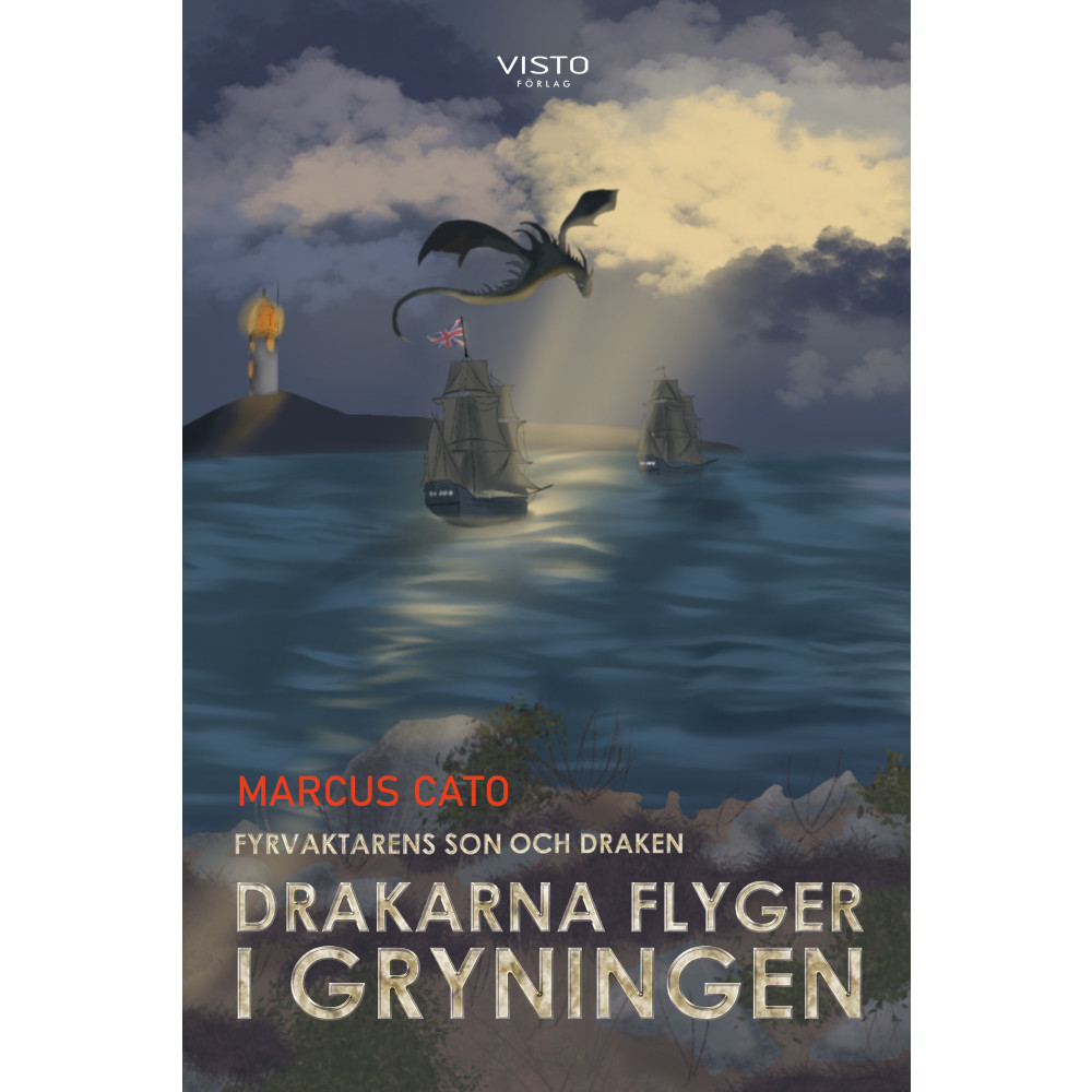 Drakarna flyger i gryningen (bok, danskt band) Marcus Cato