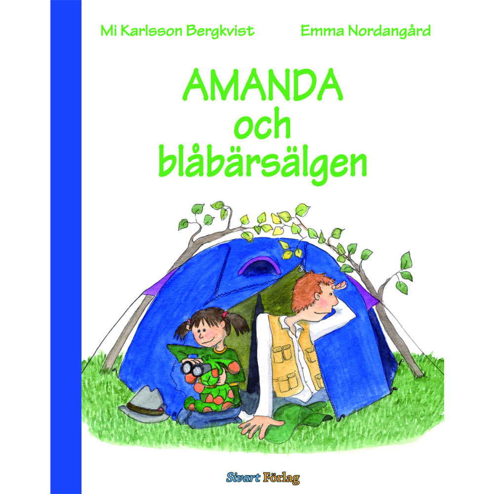 Amanda och blåbärsälgen (inbunden) Sivart Förlag