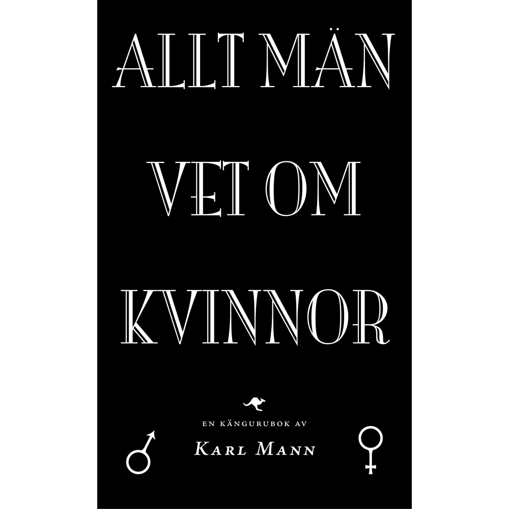 Allt män vet om kvinnor (pocket) Karl (pseud.) Mann