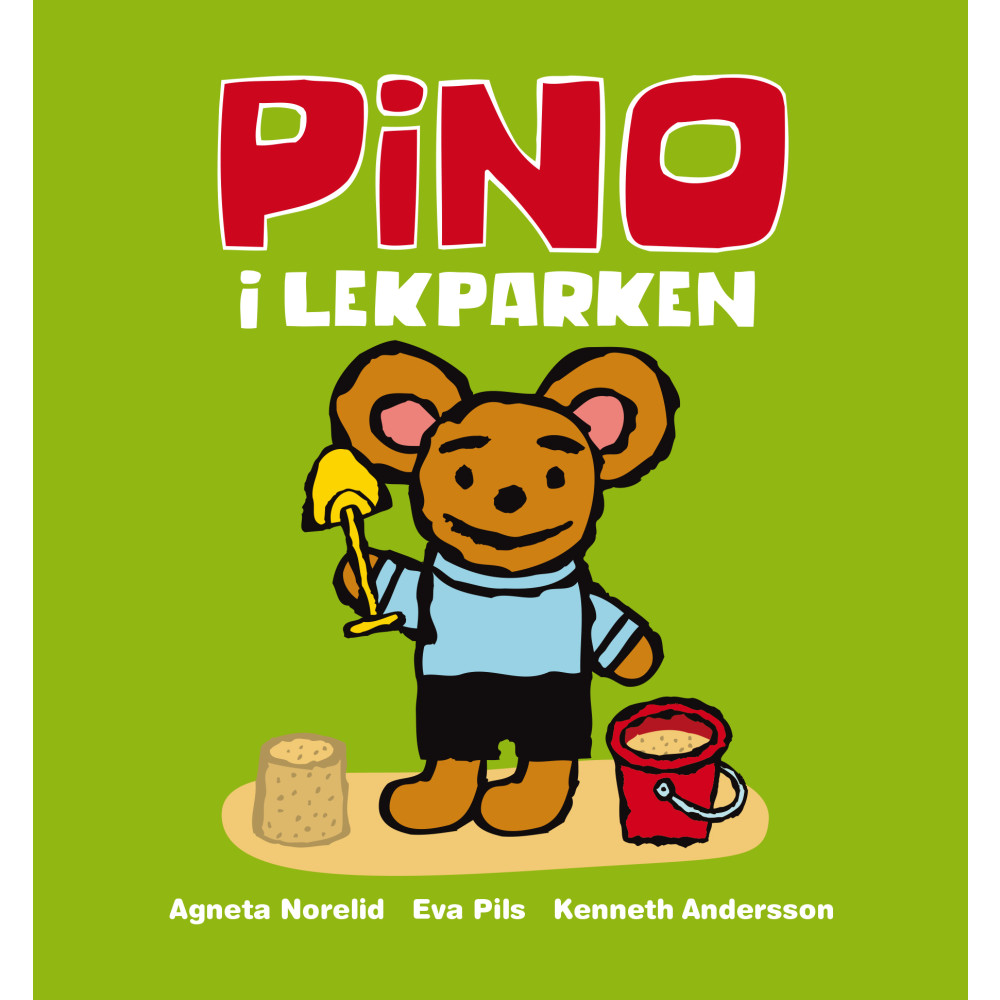 Pino i lekparken (bok, board book) Eva Pils