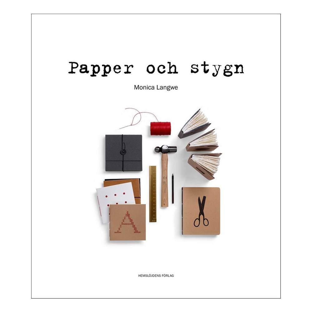Papper och stygn (bok, spiral) Monica Langwe
