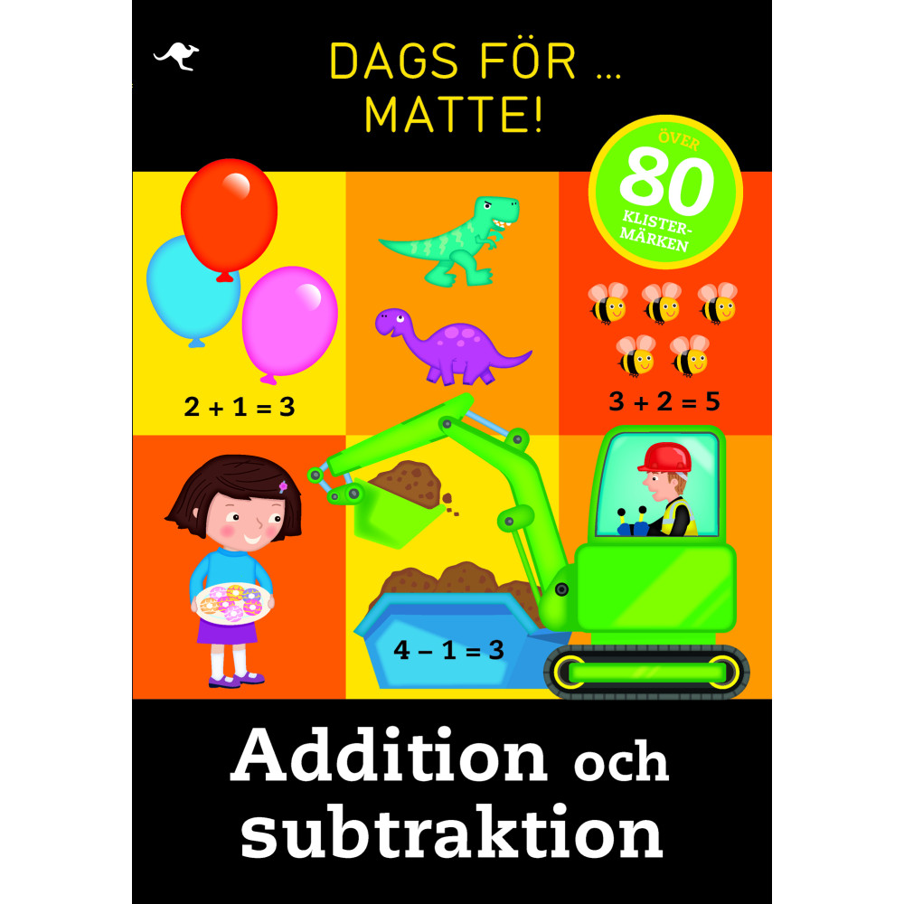 Dags för matte! : addition och subtraktion (häftad) Känguru