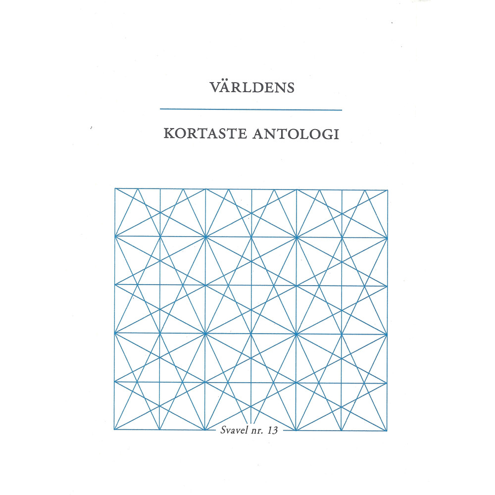 Världens kortaste antologi (häftad) Ida Andersen
