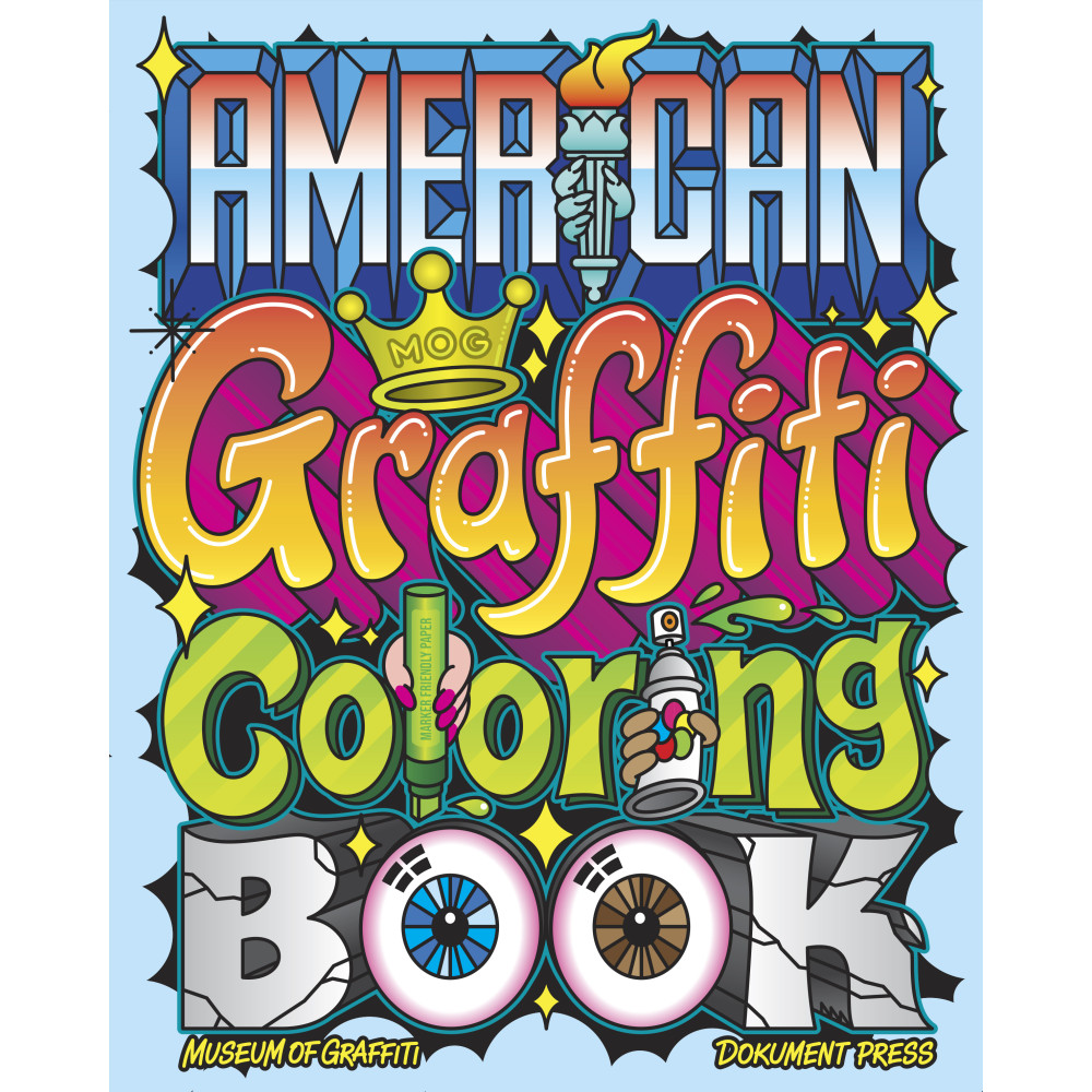 American Graffiti Coloring Book (häftad, english) Dokument Press