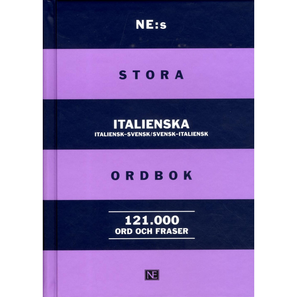 NE:s stora italienska ordbok : italiensk-svensk/svensk-italiensk (inbunden) NE Nationalencyklopedin