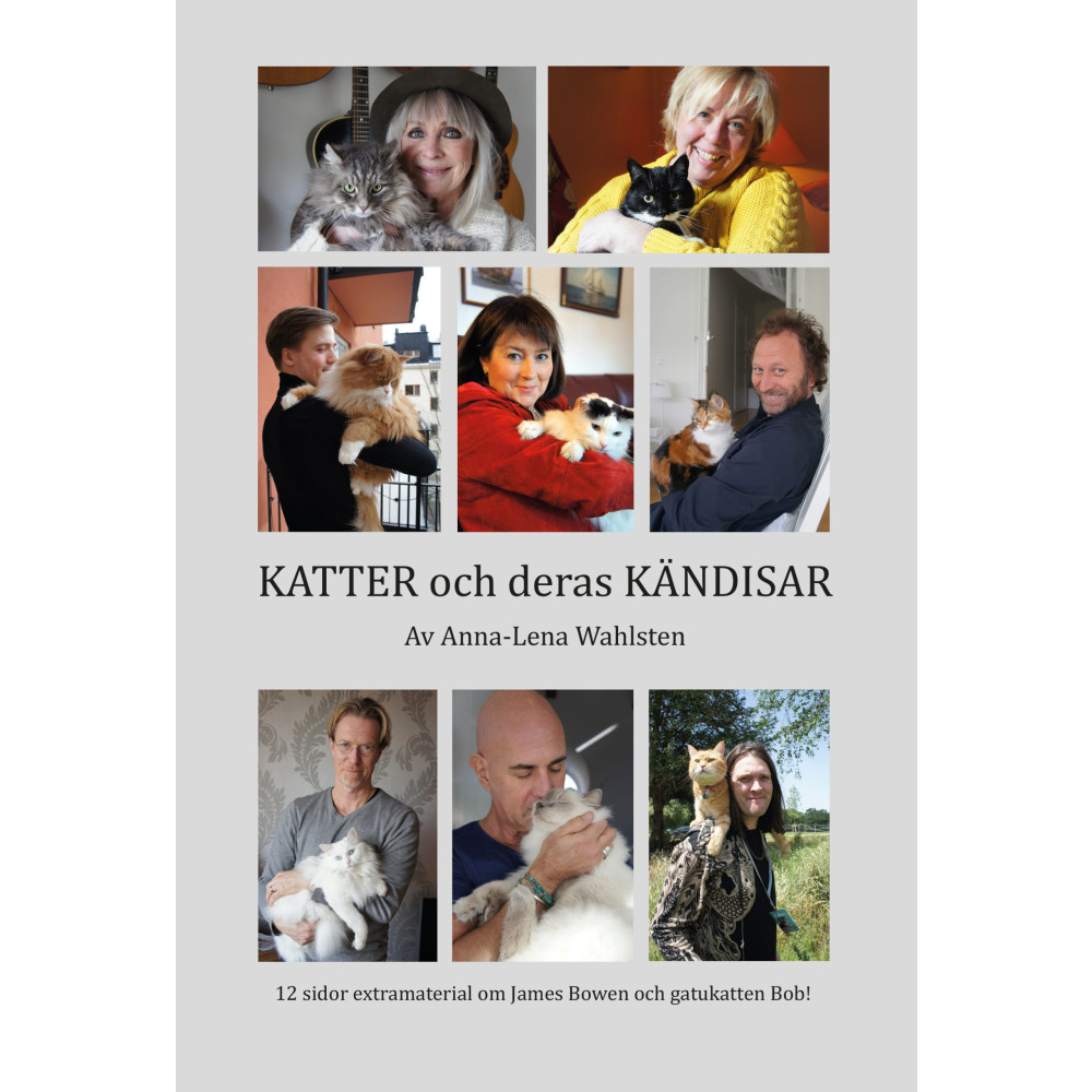Katter och deras kändisar (inbunden) Anna-Lena Wahlsten