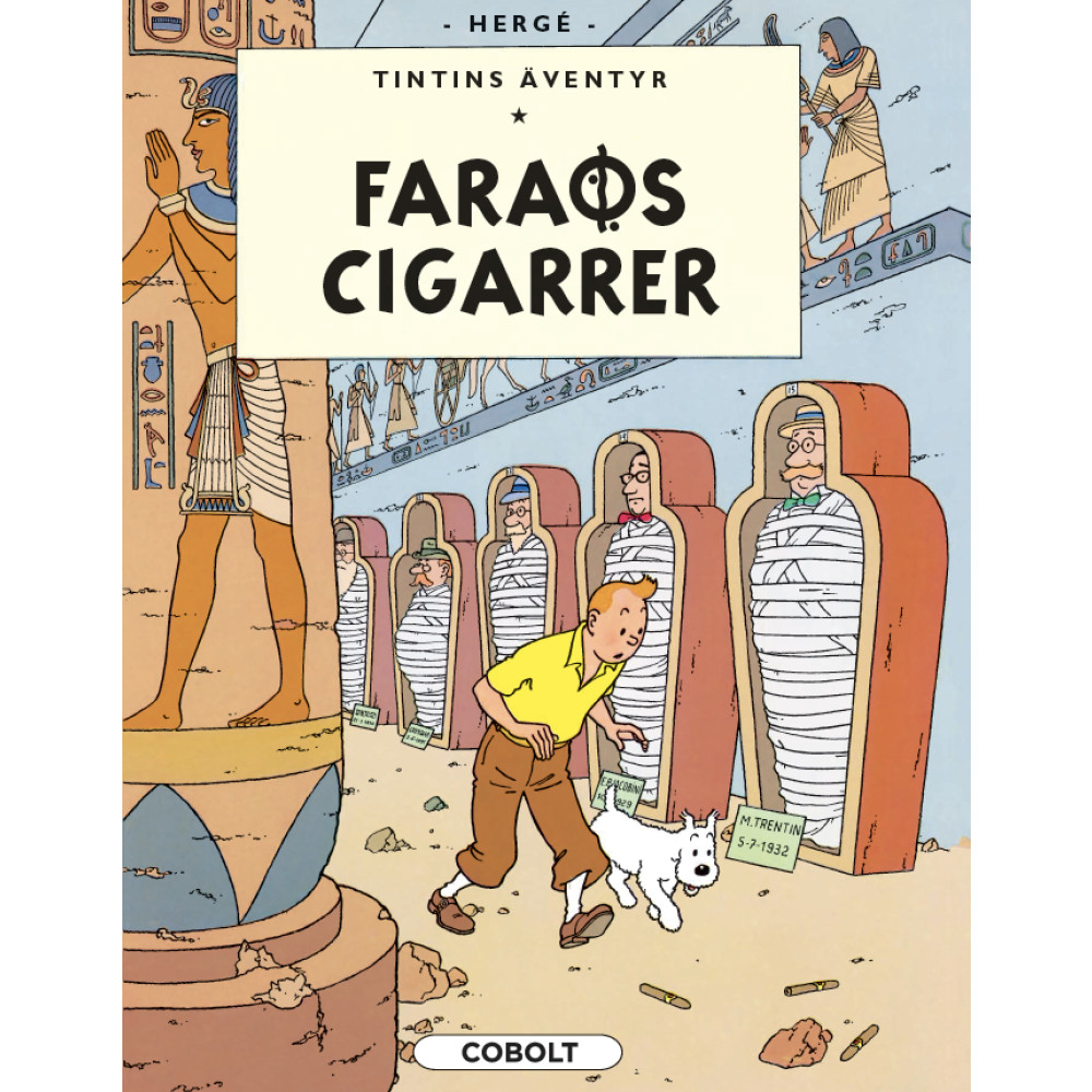 Faraos cigarrer (inbunden) Hergé