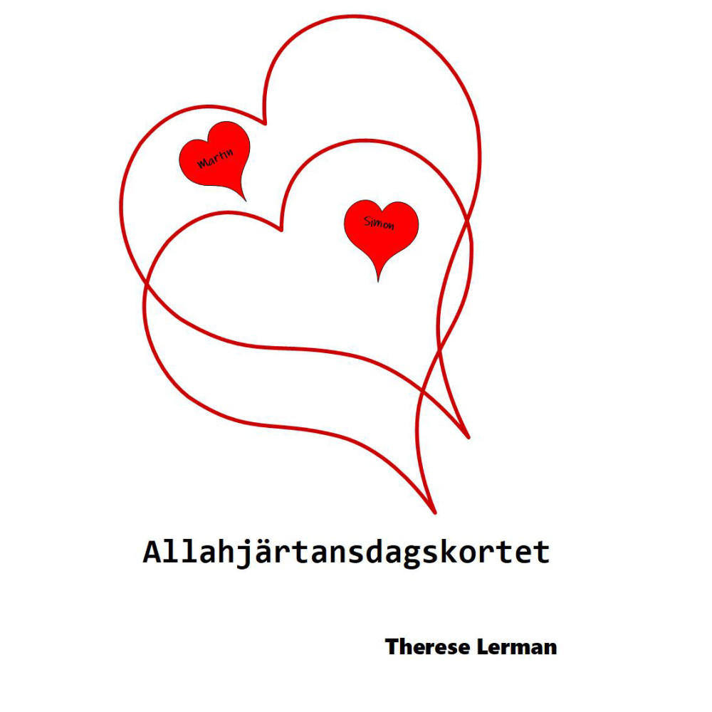 Allahjärtansdagskortet (häftad) Therese Lerman