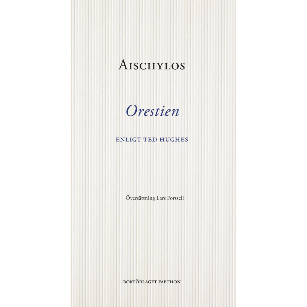 Orestien (bok, danskt band) Aischylos