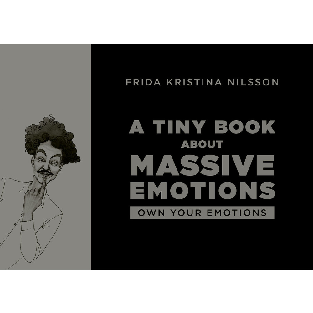 A tiny book about massive emotions (black) (häftad, english) Frida Kristina Nilsson