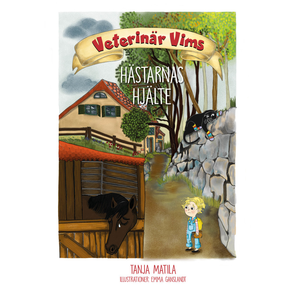 Hästarnas hjälte (bok, kartonnage) Tanja Matila