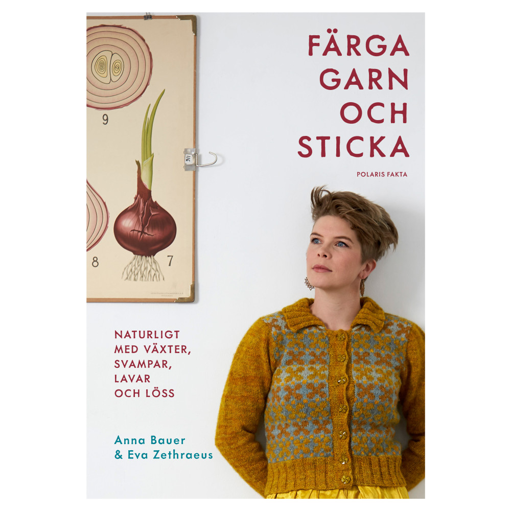 Färga garn och sticka : naturligt med växter, svampar, lavar och löss (inbunden) Anna Bauer