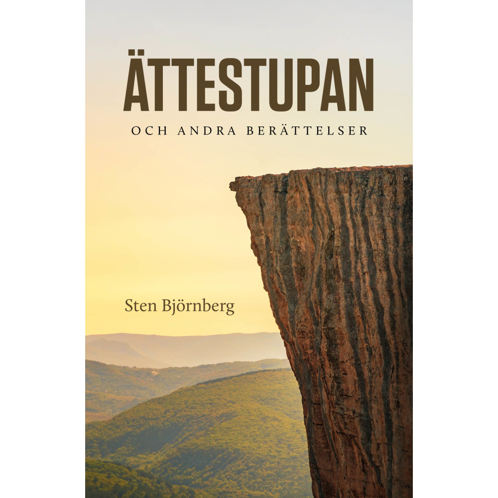 Ättestupan och andra berättelser (bok, danskt band) Sten Björnberg