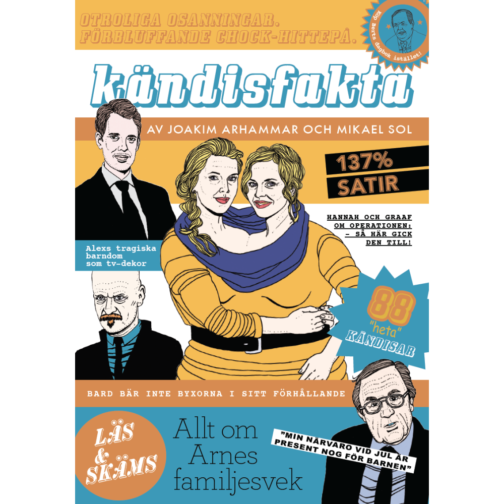 Kändisfakta (bok, storpocket) Joakim Arhammar