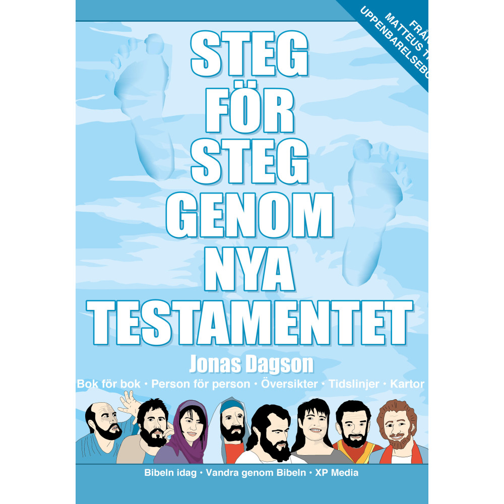 Steg för steg genom Nya testamentet (häftad) Jonas Dagson