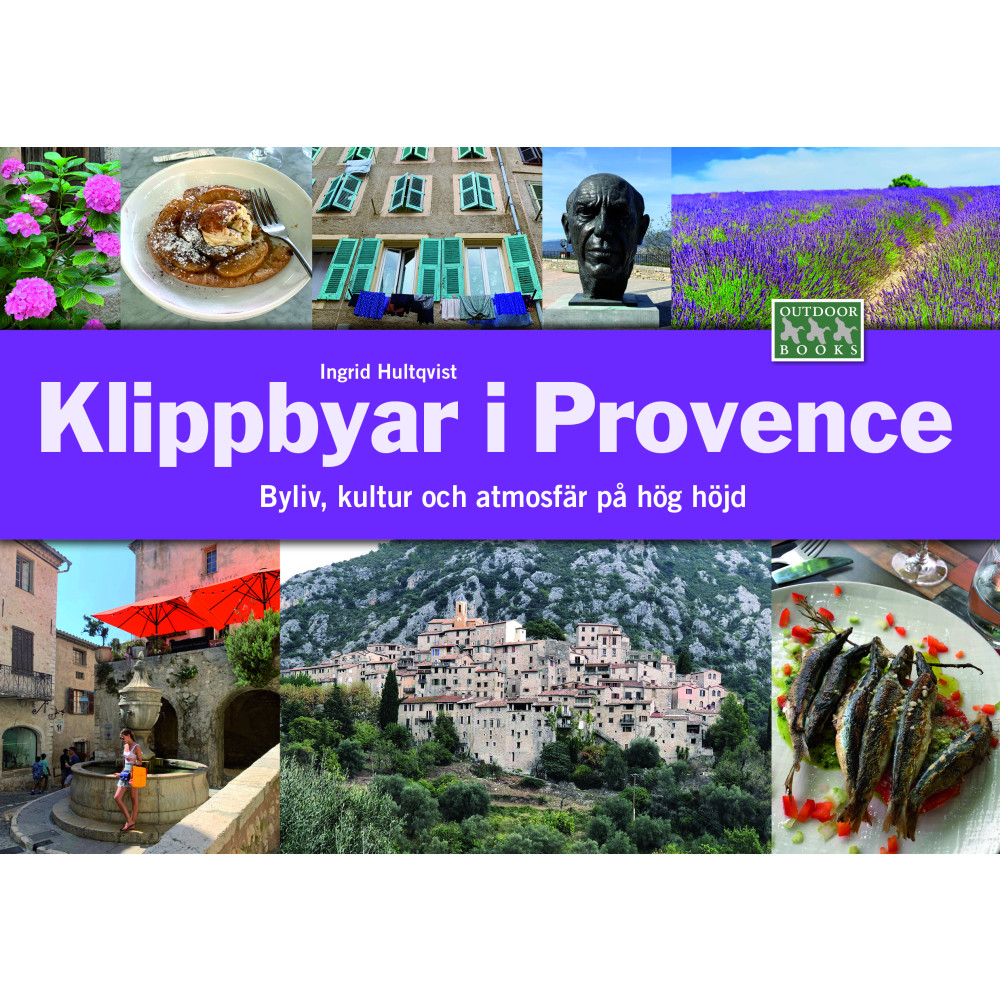Klippbyar i Provence (bok, danskt band) Ingrid Hultqvist