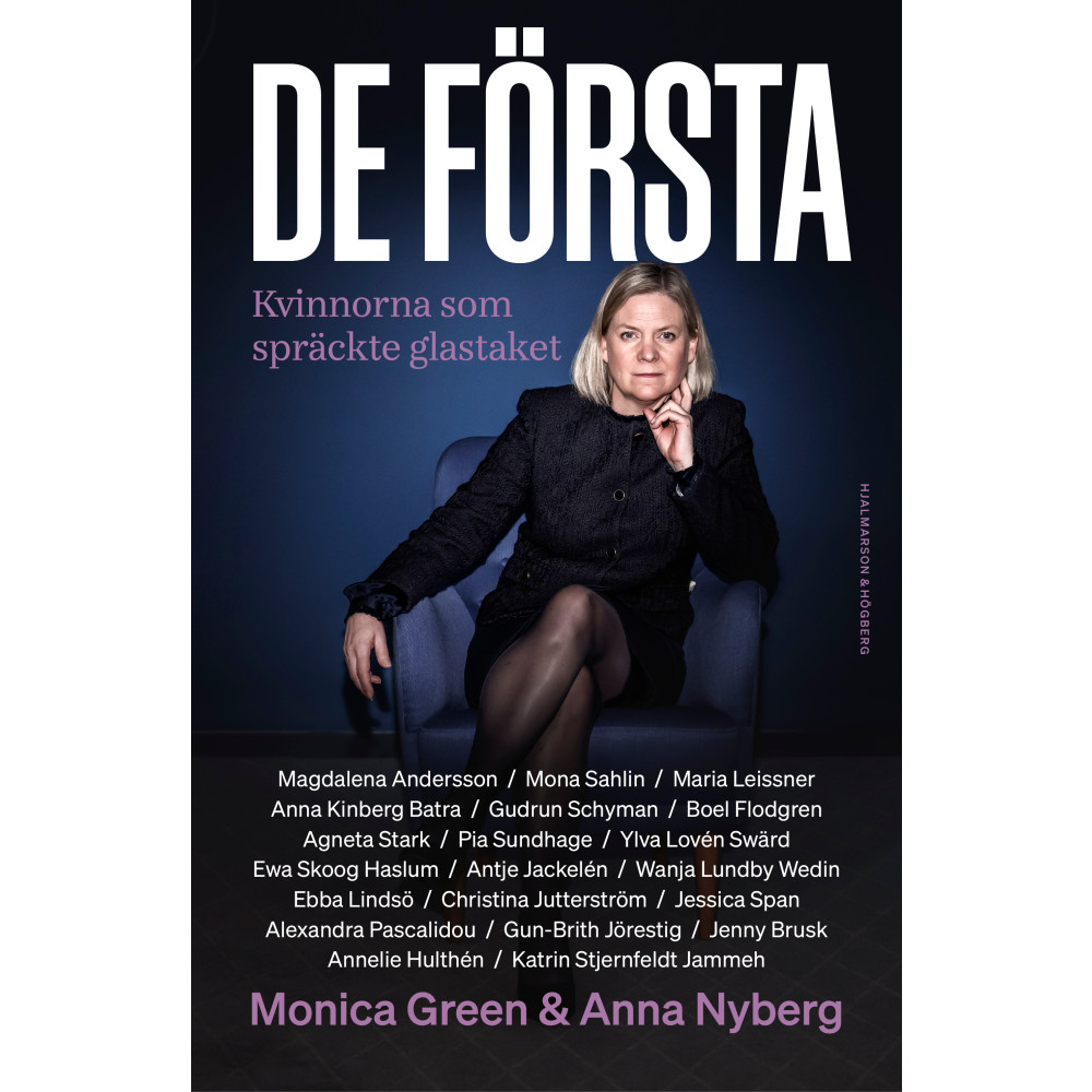 De första : kvinnorna som spräckte glastaket (bok, danskt band)