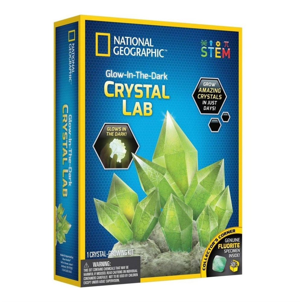 National Geographic Glow in Dark Crystal Growing Maki