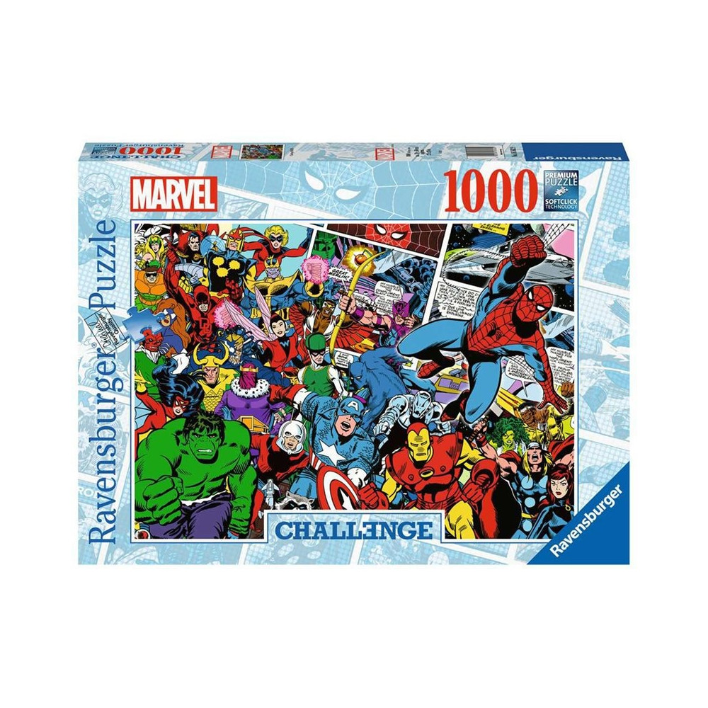 Challenge Marvel 1000 bitars pussel - Marvel