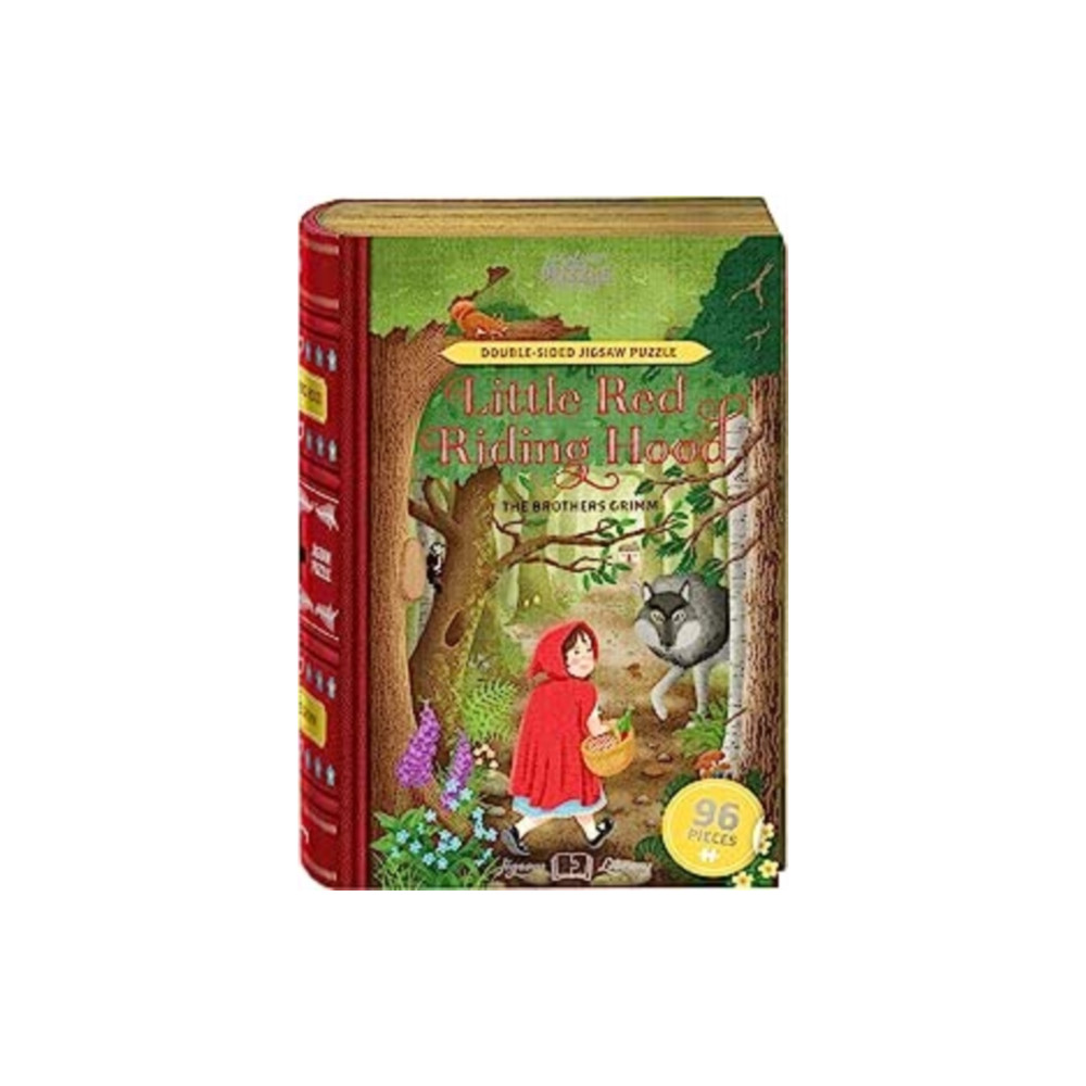 Bokpussel - Little Red Riding Hood 96 bitar Professor Puzzle