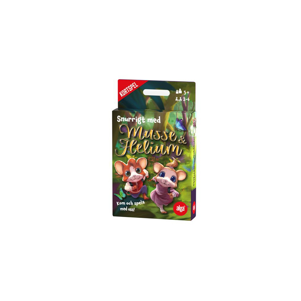 Snurrigt med Musse & Helium kortspel Alga