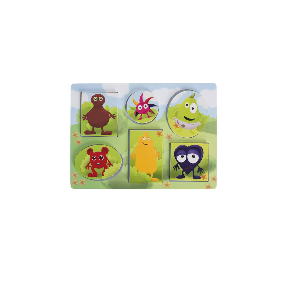 Babblarna - Tittutpussel 6 figurer Teddykompaniet