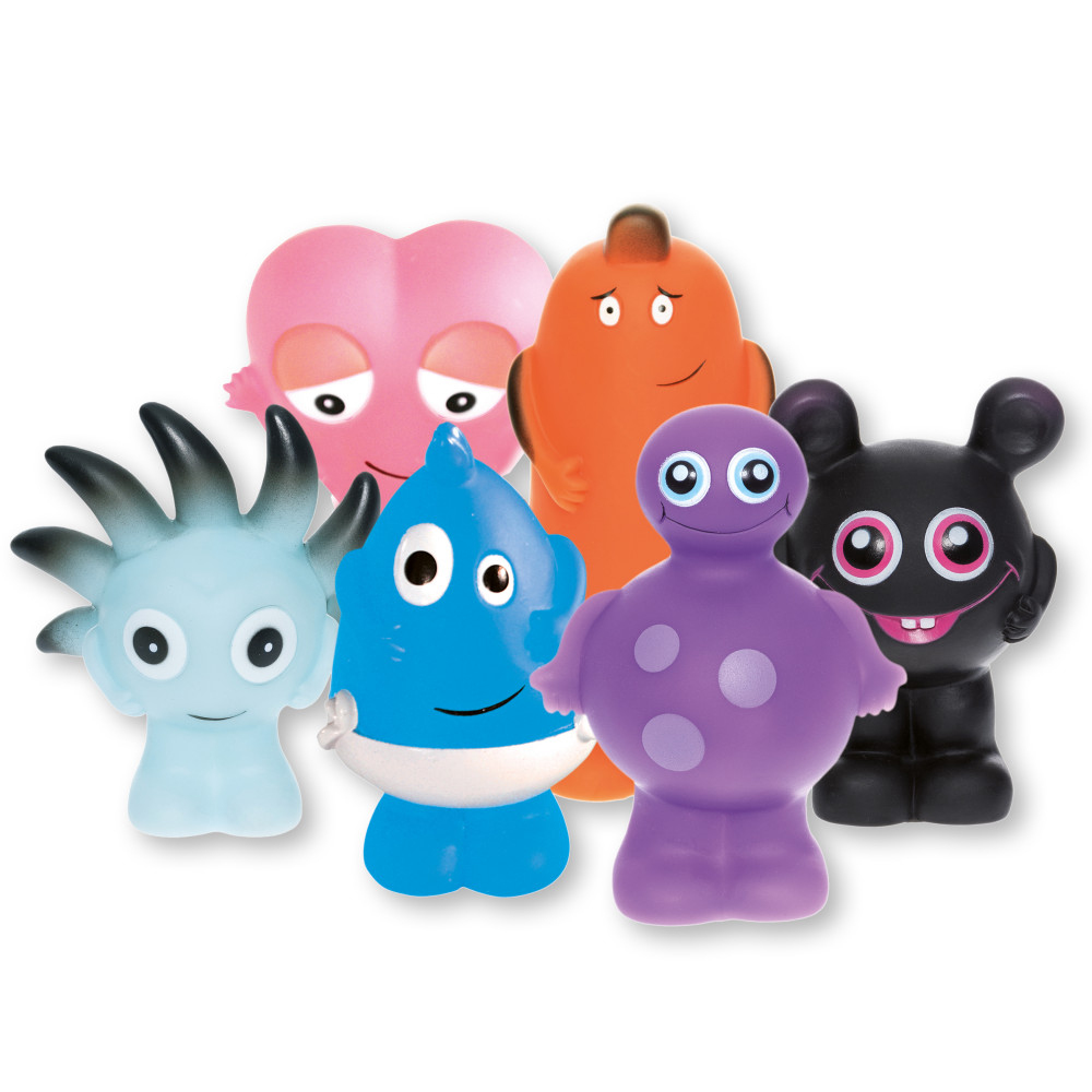 Babblarna G-mix plastfigurer, 6 st Anneli Tisell