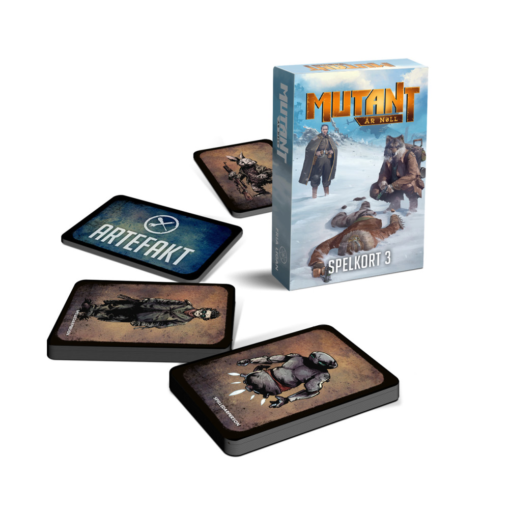 Mutant: År noll - spelkortsmodul 3 Fria Ligan