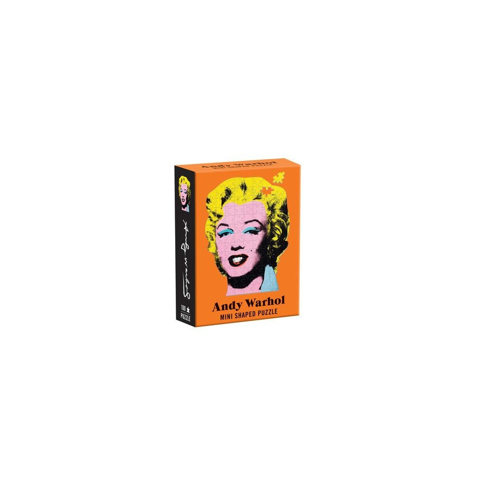 Andy Warhol Mini Shaped Puzzle Marilyn Galison