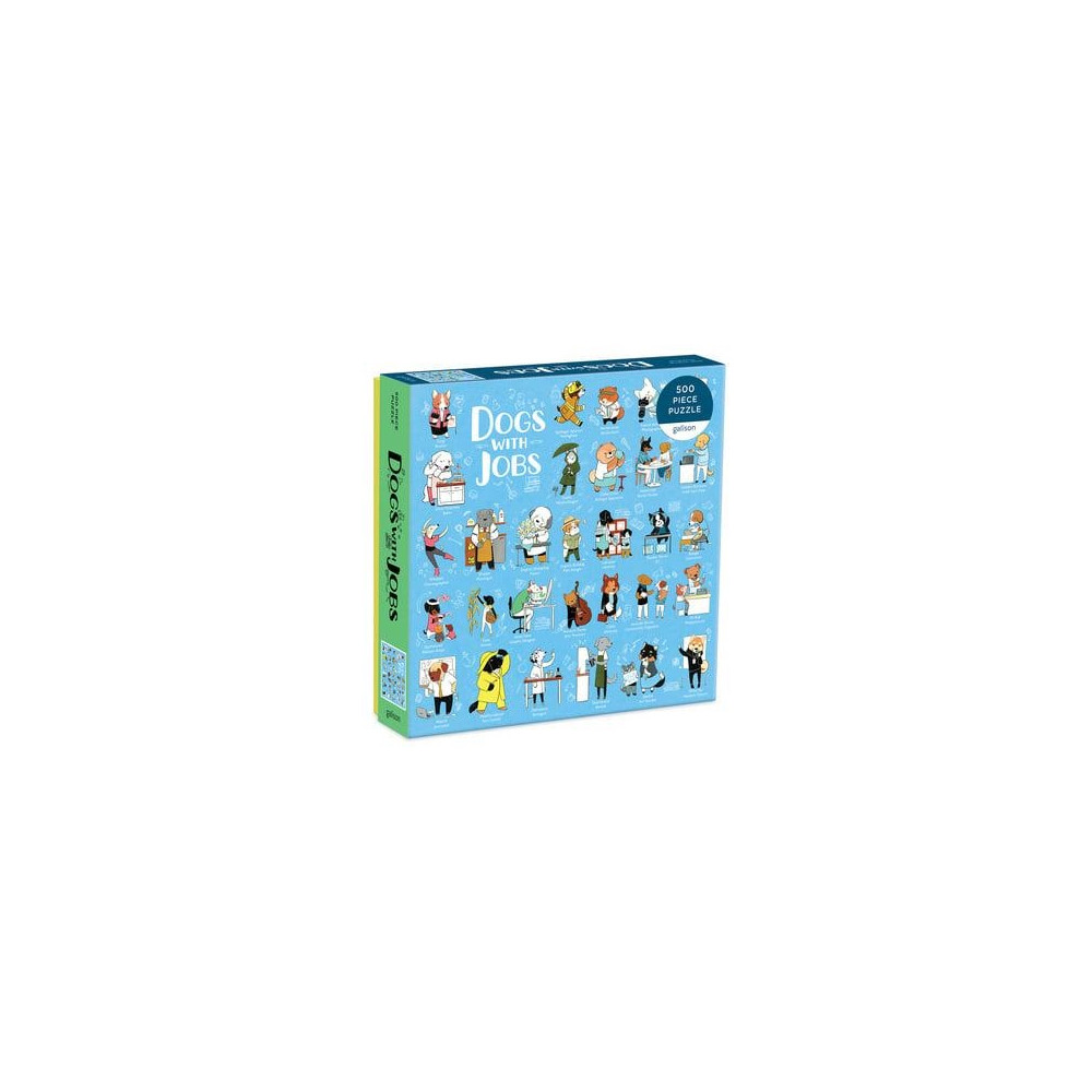 Dogs With Jobs 500 Piece Puzzle MacMillan Ltd NON Books