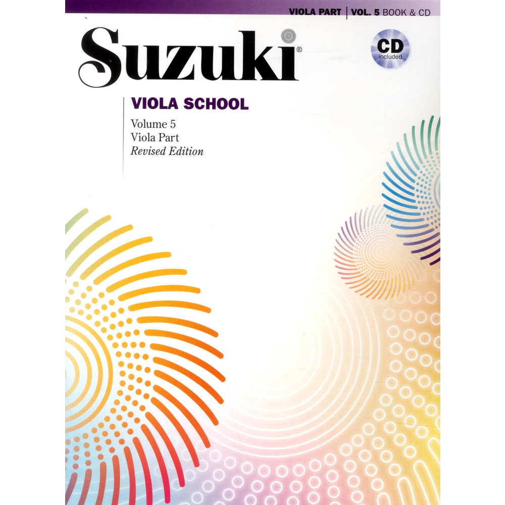 Suzuki Viola school 5 bk / cd kombo (häftad, eng)
