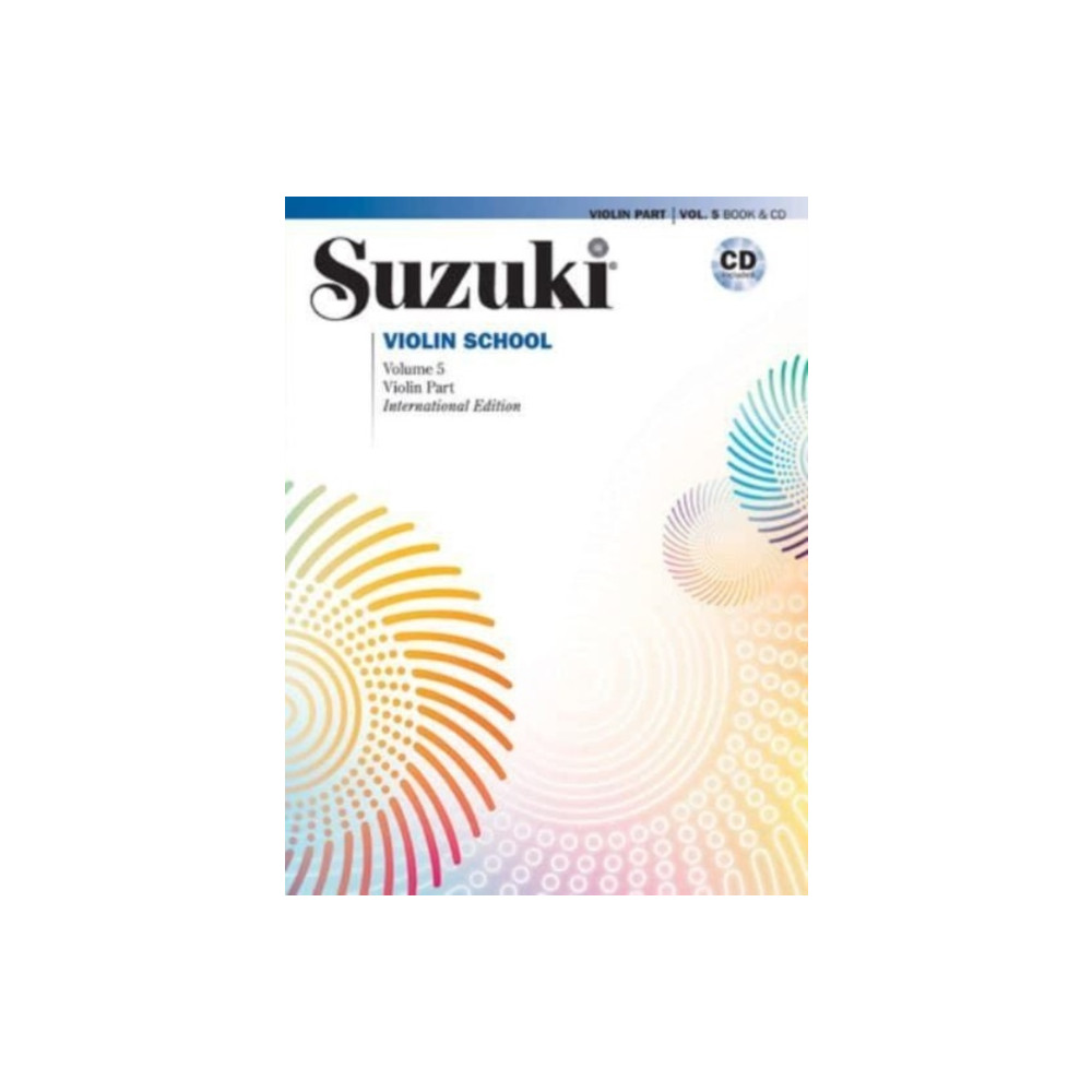 Suzuki Violin School 5 Bok-CD Kombo (häftad) Notfabriken