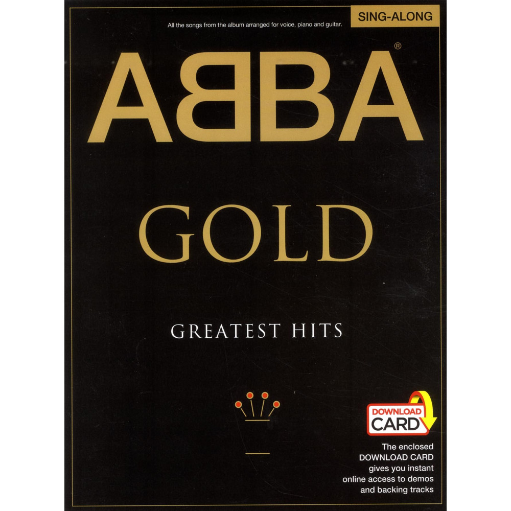 ABBA Gold , singalong (häftad, eng) - Notfabriken
