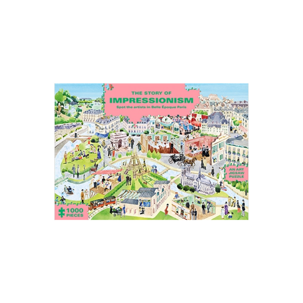 The Story of Impressionism 1000 piece Art History Jigsaw Puzzle Hachette UK NON Books