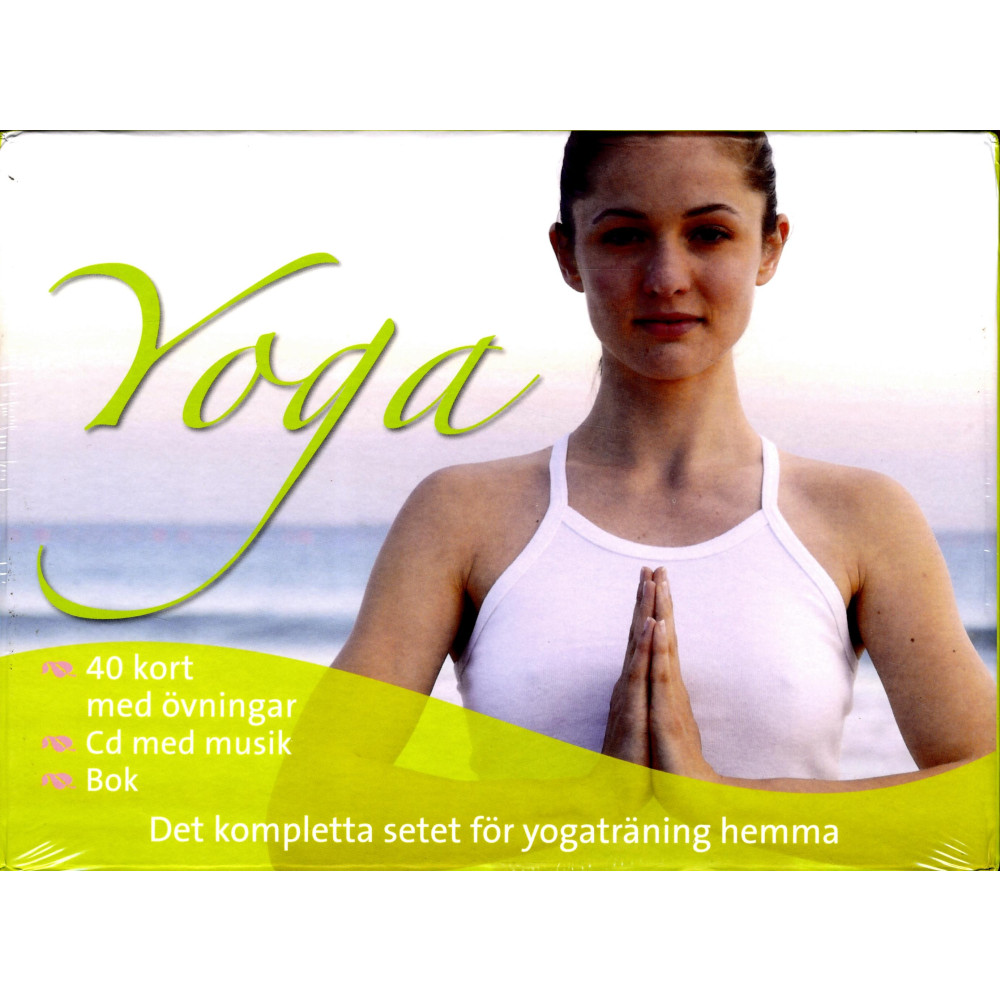 Yoga : det kompletta setet, bok, kort & CD (bok)