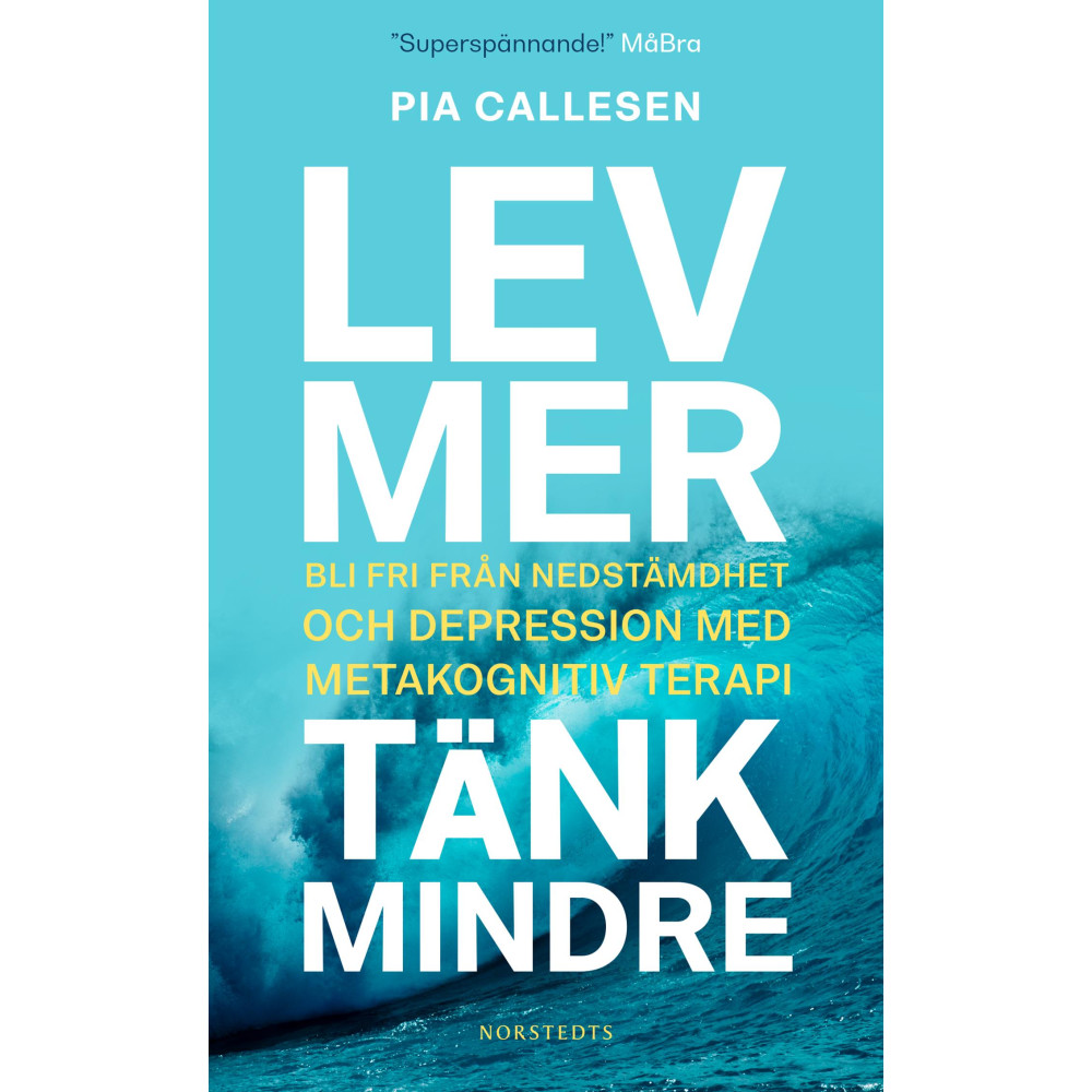 Lev mer, tänk mindre : bli fri från nedstämdhet och depression med metakognitiv terapi (pocket)