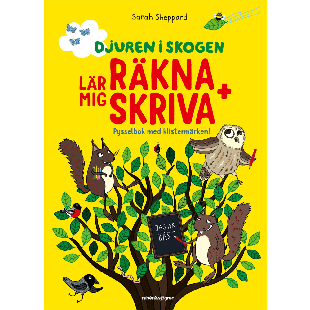 Djuren i skogen lär mig räkna + skriva Sarah Sheppard