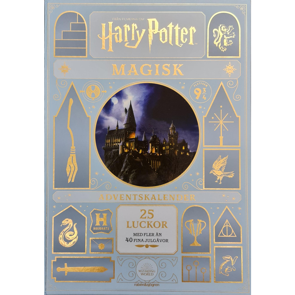Harry Potter Magisk adventskalender : 25 luckor med fler än 40 fina julgåvor J. K. Rowling