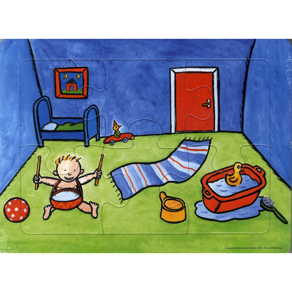 Knacka på : Pusselpaket Anna-Clara Tidholm