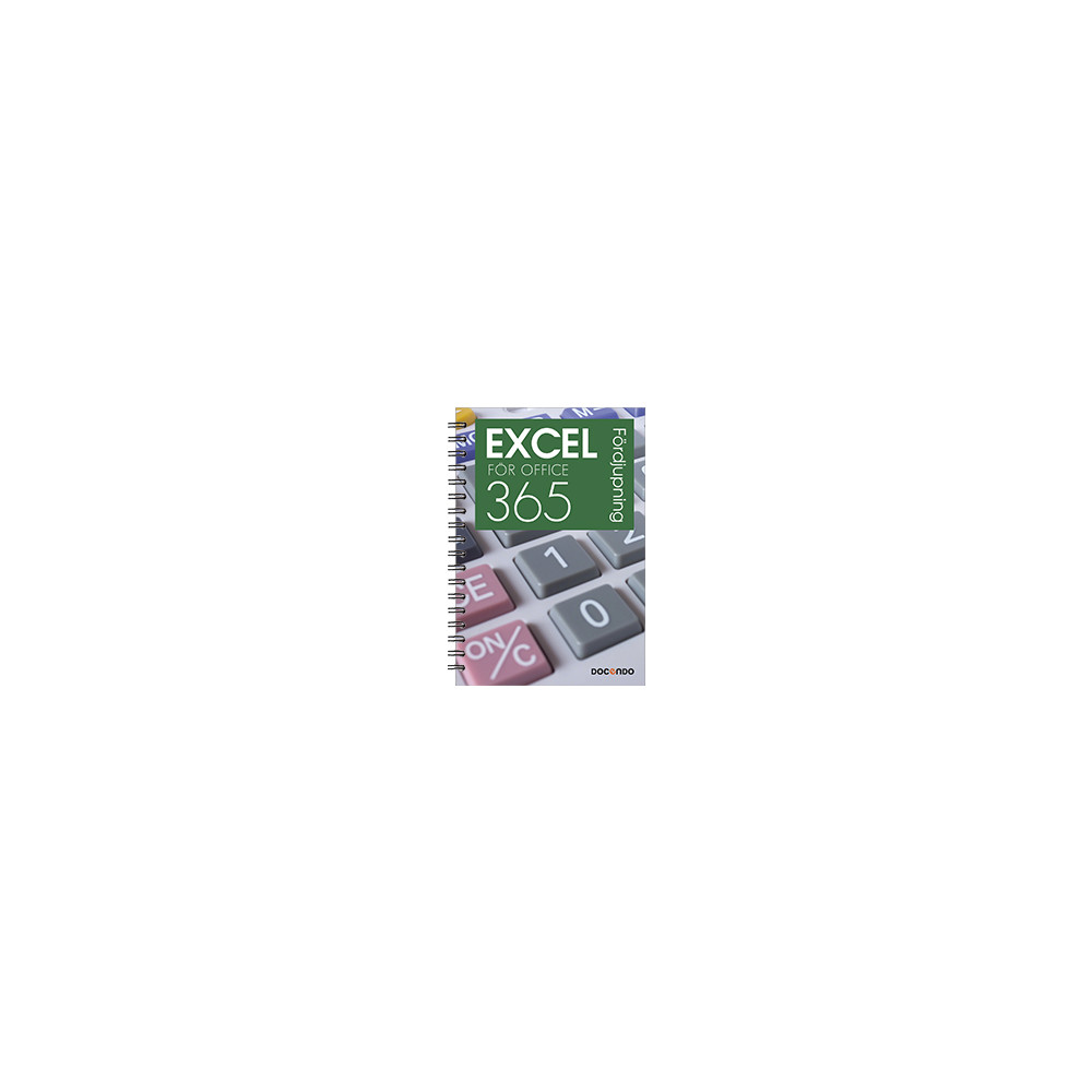 Excel för Office 365 Fördjupning (bok, spiral)