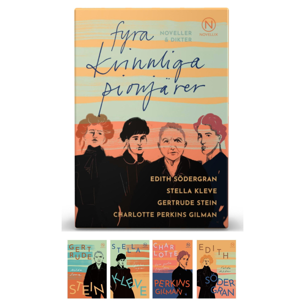 Presentask Fyra kvinnliga pionjärer: noveller & dikter Stella Kleve