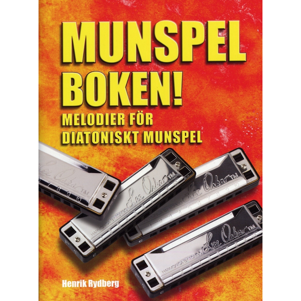 Henrik Rydberg Munspelboken : melodier för diatoniskt munspel (häftad)