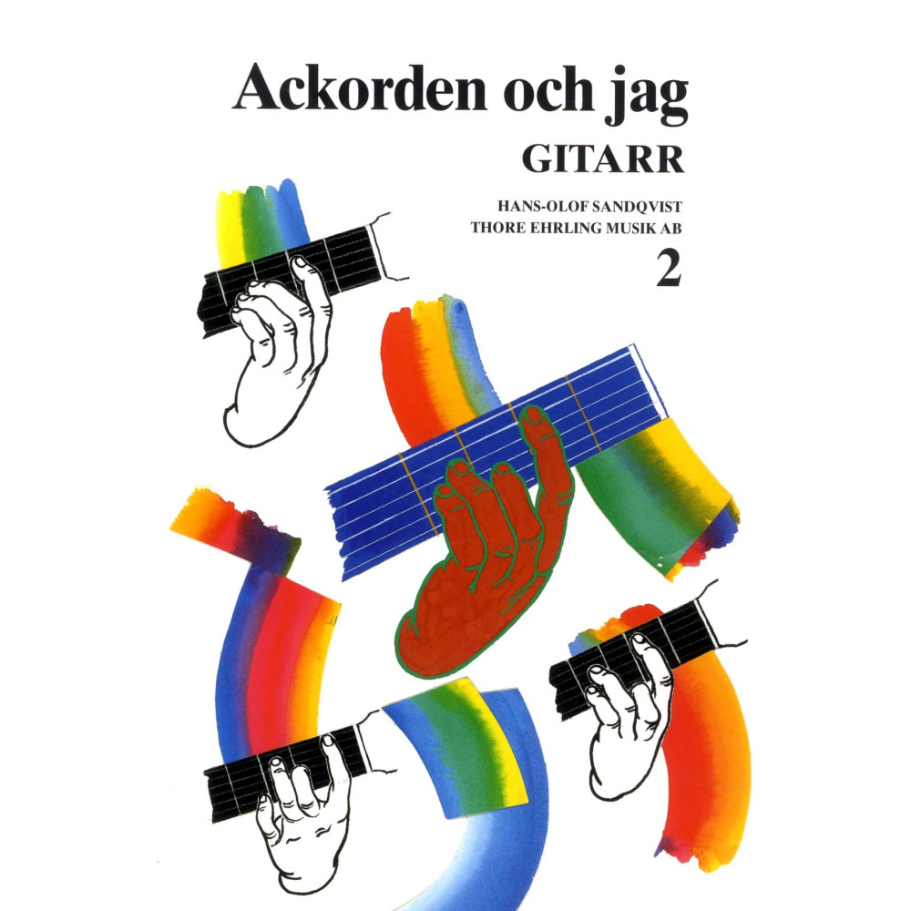 Ackorden och jag Gitarr 2 (häftad) Hans-Olof Sandqvist