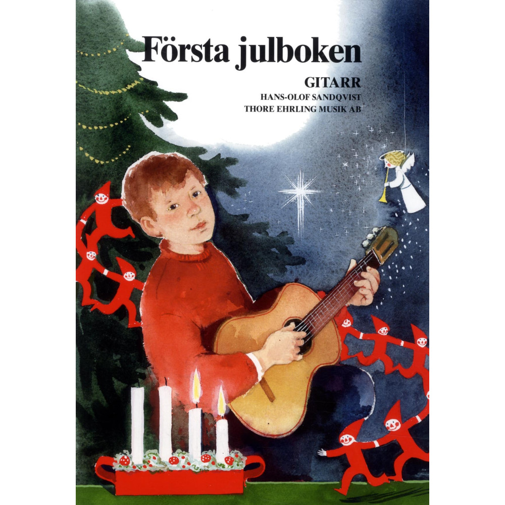 Första Julboken Gitarr (häftad) Hans-Olof Sandqvist