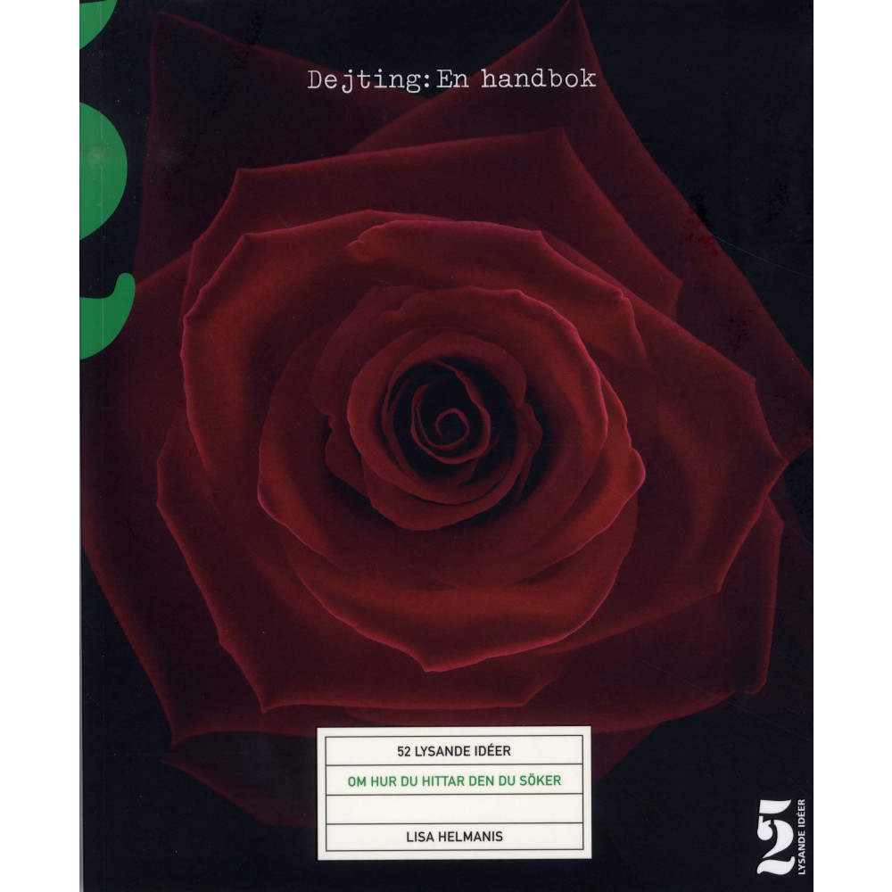 Dejting - en handbok 52 lysande idéer om hur du hittar den du söker (bok, danskt band) Lisa Helmanis