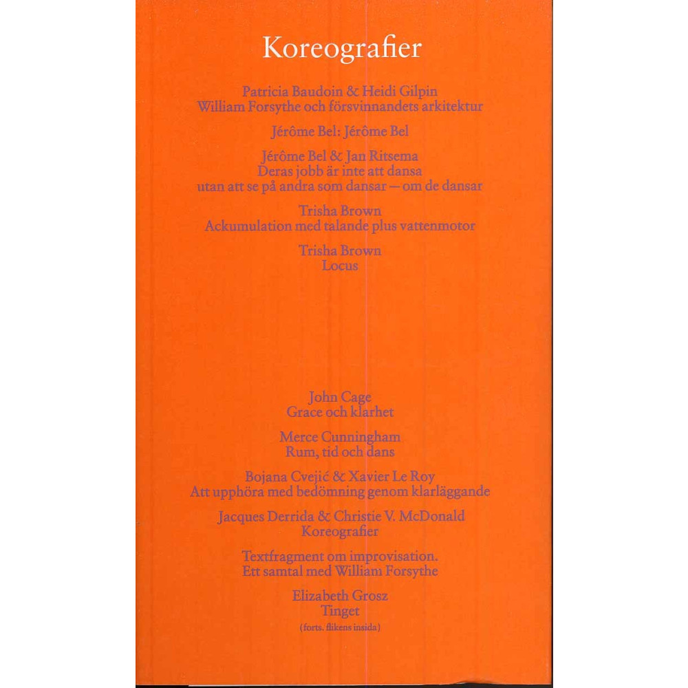 Koreografier (häftad)