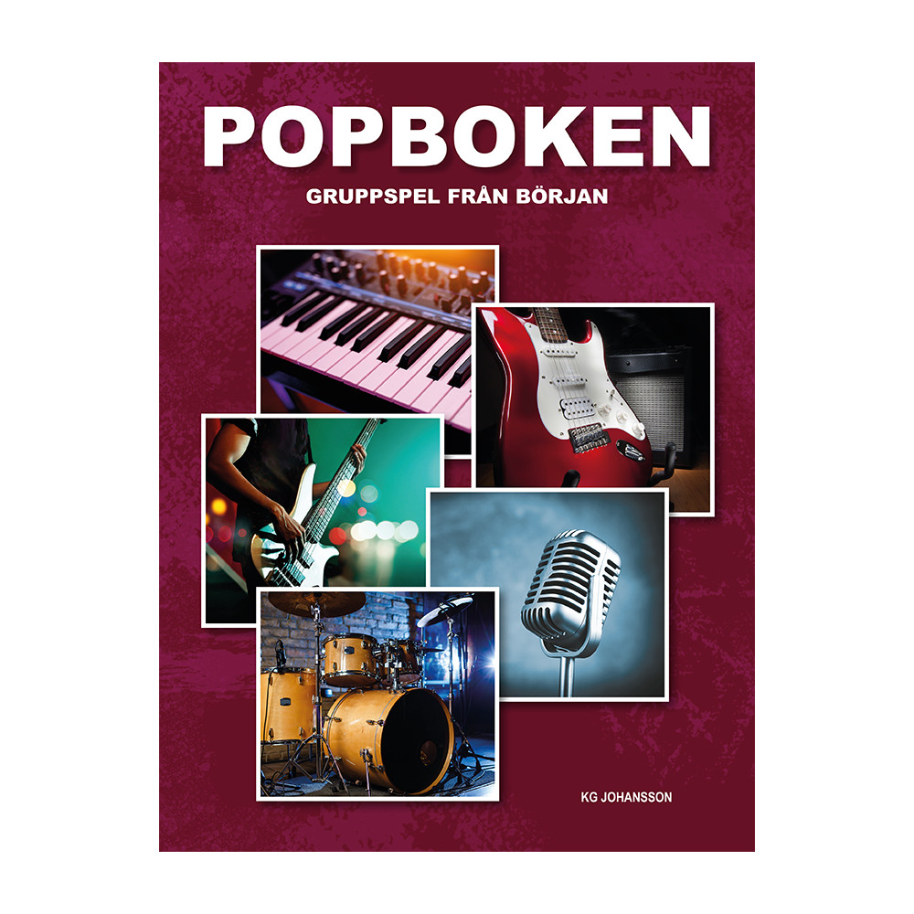 Popboken gruppspel från början (häftad) KG Johansson