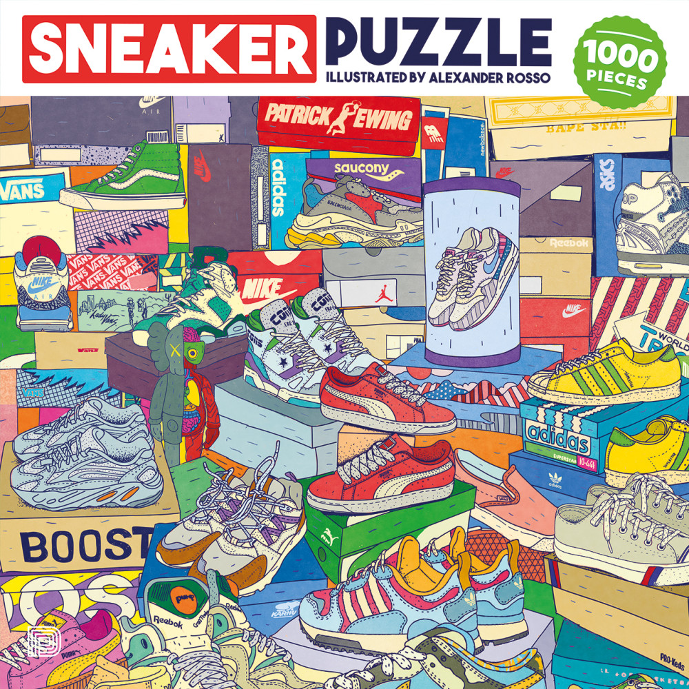 Sneaker Puzzle Dokument Press